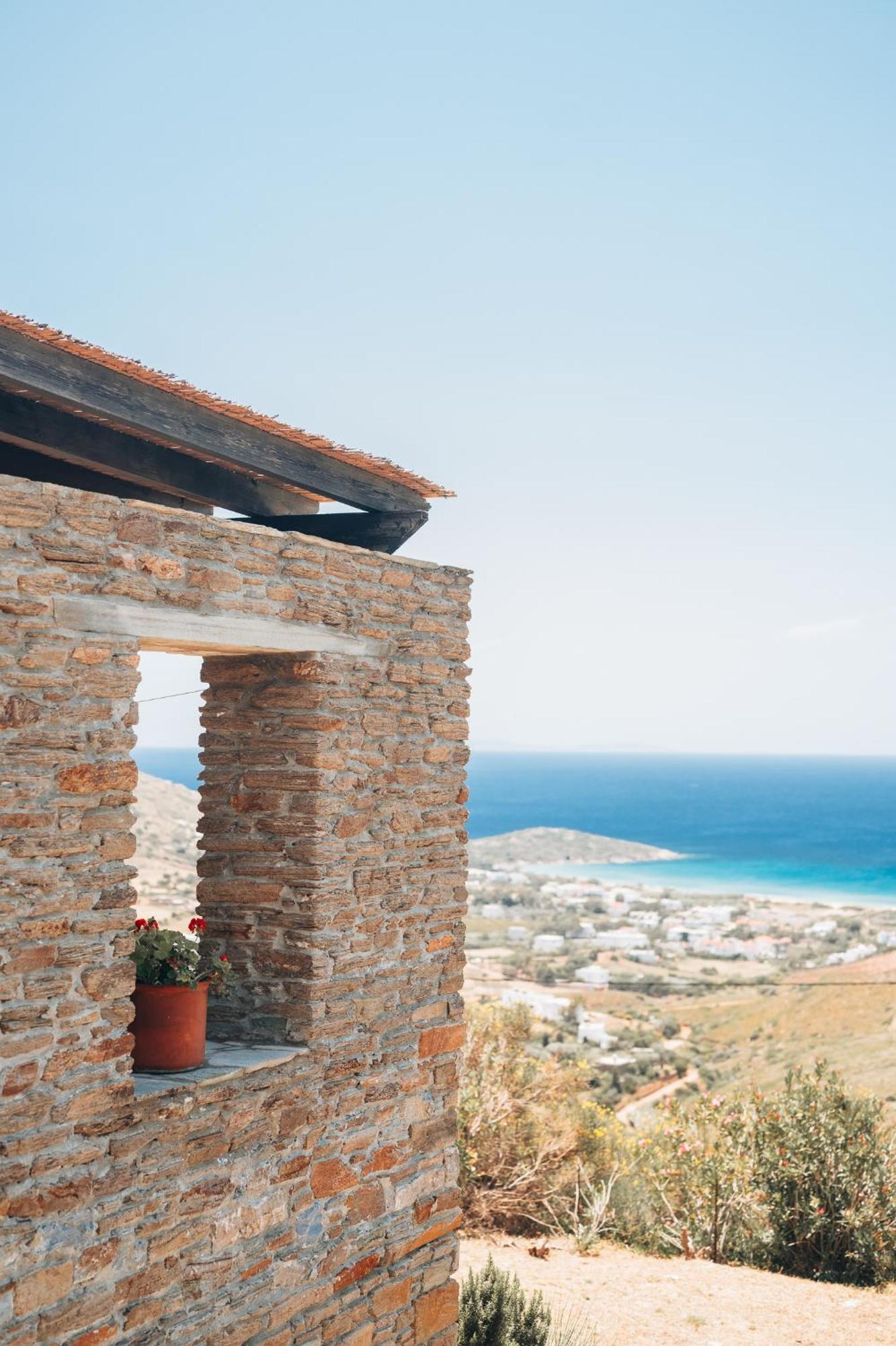 Villa Il Paradiso Andros Gavrio Exterior foto