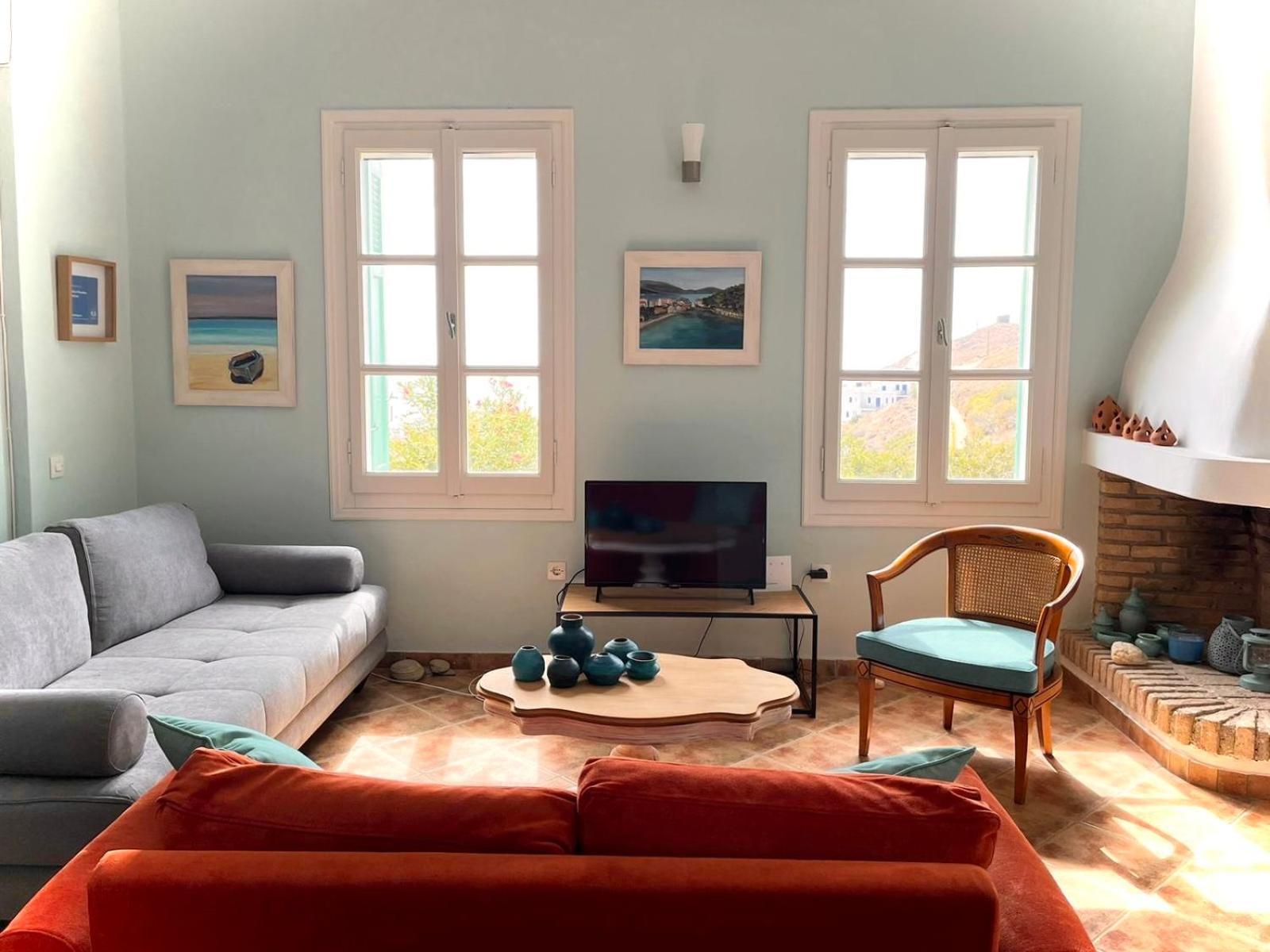 Villa Il Paradiso Andros Gavrio Exterior foto